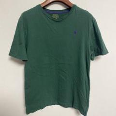 Polo Ralph Lauren グリーン Vネック Tシャツ XL（M相当）のサムネイル