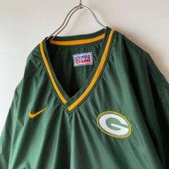 90s NIKE ナイキ リバーシブル ナイロンジャケット L パッカーズ