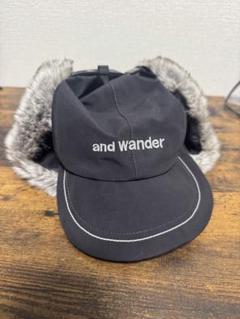 and wander フライトキャップ ファー付き and wander フライトキャップ ファー付き - メルカリ