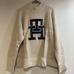 新品】トミーヒルフィガーベージュ大きいサイズ XXXL モノグラム