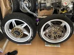 ゼファーX ホイール前後セット 黒　Black 外装 パーツ 新品未使用品★ ゼファーX ホイール前後セット 黒 Black 外装 パーツ 新品未使用