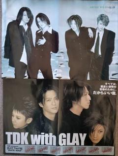 GLAY ポスター新聞セット