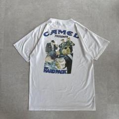 90s CAMEL キャメル 企業プリント Tシャツ　USA製 白tee 古着