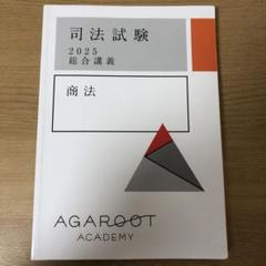 司法試験　アガルート　刑法事例演習教材解析講座　テキスト 司法試験 刑法事例演習教材 解析講座』テキスト（アガルート）