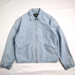 Vintage 80s 90s デニム スイングトップ ブルゾン 襟付き 短丈