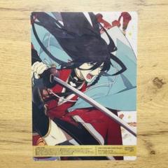 刀剣乱舞 5周年記念大祝画 ファミマ限定 B5クリアポスター 和泉