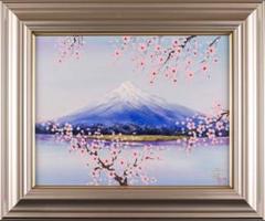 中島多茂都「厳島神社」額装30号●日本画 落款 印 世界遺産厳島を描いた大作！● 中島多茂都「厳島神社」額装30号○日本画 落款 印 世界遺産