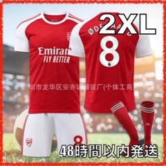 23-24 アーセナルFC ウーデゴール　ユニフォーム　CL 仕様 アーセナル 24-25 ホーム 半袖 ユニフォーム No.8 ウーデゴール