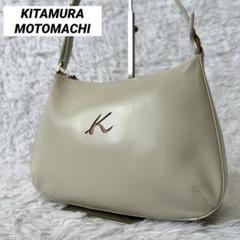 新品✨ キタムラ 大容量 Kロゴ 2way レザー ハンド ショルダーバッグ キタムラ 2wayショルダーバッグ セカンドバッグ Kロゴ 紺 肩掛け
