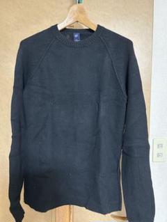 90s 00s old gap コットンニット フィッシャーマン ブラック 黒色 Black Dyed FISHERMAN KNIT SIZE MEN'S WOMEN'S MADE IN IRELAND