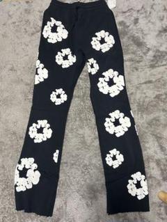 READYMADE x DENIM TEARS COTTON WREATH SWEAT FLARE PANTS