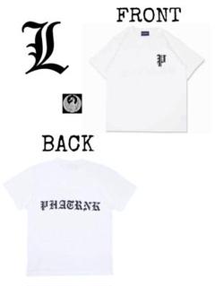 【PHATRNK✙ファットランク】 Old Pロゴ L 白　半袖