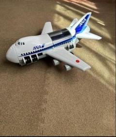 ANA航空機とトラックレール・積み木セット