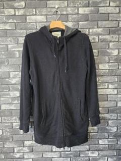 【美品】ジップアップパーカー XLサイズ ブラック