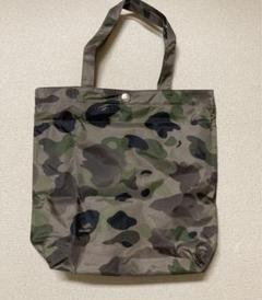 90s エイプ　迷彩トートバック 新品・未使用】☆A BATHING APE☆迷彩 トートバッグ ☆エイプ