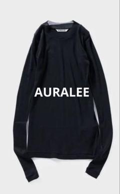aurallyオーラリーリブ 長袖 完売商品 aurallyオーラリーリブ 長袖 完売商品