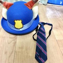 上海ディズニー　ズートピア　ニック　ハット　ネクタイ