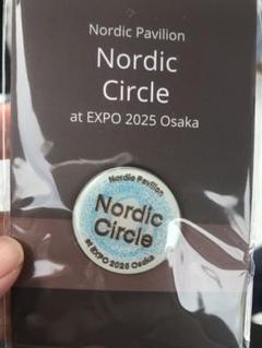 大阪万博2025 北欧館 ノルディックパビリオン 公式ピンバッジ ピンバッチ