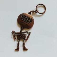 【まとめ売り】大量　昭和レトロ　ガイコツのプラプラキーホルダー ガイコツ キーホルダー 昭和レトロ お土産 骸骨 サービスエリア