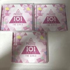 PRODUCE101JAPANTHEGIRLS CDⅹ3