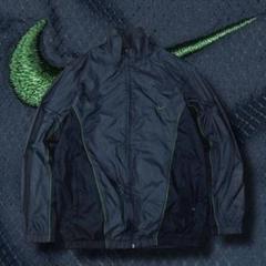 00s NIKE ナイロンジャケット グレー パイピング 刺繍ロゴ y2k 00s NIKE ナイロンジャケット グレー パイピング 刺繍ロゴ y2k