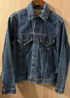適切な価格 濃紺美品✨70s リーバイス 布ケアタグビッグE直後 USA製 70505e ジャケット・アウター
