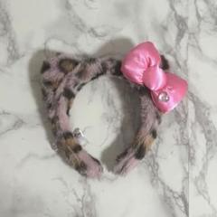 cfierce ヒョウ柄　kitty帽子　マフラー Amazon.co.jp: [Vovoo] レディース手袋付きアニマル帽子マフラー