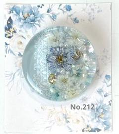 レジンヘアゴム　ポニーフック　ドライフラワー　No.212 レジンヘアゴム ポニーフック ドライフラワー No.212 - メルカリ