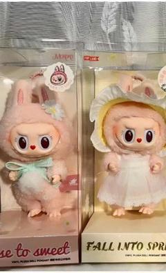 ク*ん様 【新品】LABUBU momokoko モココ　2体セット 2025年最新】popmart labubu mokokoの人気アイテム - メルカリ