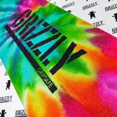 スケボー デッキテープ グリズリー タイダイ Tie Dye Stamped