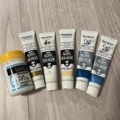 Liquitex ジェルメディウム アクリルガッシュ 5色セット - メルカリ