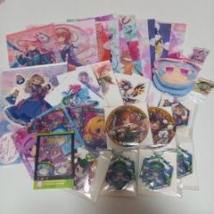 東方Project　グッズまとめ売り　クリアファイル　バッジ　ステッカー　トレカ