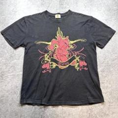 レア【LOONEYTUNES】スカル トムTシャツ/y2k/髑髏　トム&ジェリー
