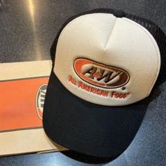 A&W メッシュロゴキャップ　ブラック 【正規品】のサムネイル