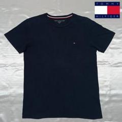 【TOMMY HILFIGER】トミーヒルフィガーの刺繍ロゴ入りTシャツ（S）