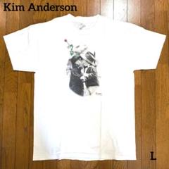 90s Kim Anderson フォトプリントTシャツ