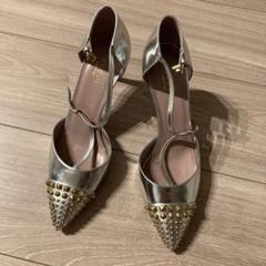 値段交渉承ります！GUCCI⭐︎スタッズ付き⭐︎シルバーハイヒール GUCCI⭐︎スタッズ付き⭐︎シルバーハイヒール