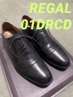 【訳あり】 REGAL リーガル 01DRCD ストレートチップ 黒 状態良好のサムネイル