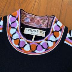 EMILIO PUCCI エミリオプッチ ニット ワンピース 黒