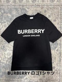 web限定アイテム 極美品】Burberry Tシャツ現行フロントロゴプリントロゴ トップス