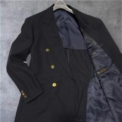 美品 ケントアンドカーウェン テーラードジャケット紺ブレ フラノ生地 金ボタンM 80s BROOKS BROTHERS テーラード ジャケット 紺ブレ 金ボタン