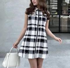 sheller　シェリエ　ドットシャツワンピース　シャツドレス sheller シェリエ ドットシャツワンピース シャツドレス - メルカリ