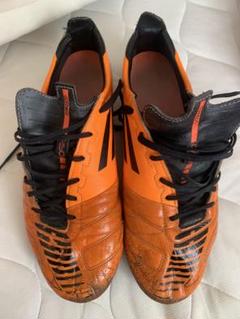 ※めむ様　専用アディゼロ　f50 adidas レザー　オレンジ スパイク