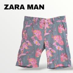 【ザラ マン】ハーフパンツ ショートパンツ EUR42 USA32 グレー