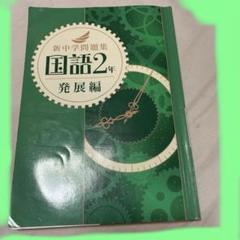 新中学問題集　発展編　国語　2年　199ページ中22ページ書き込みあり　解答新品