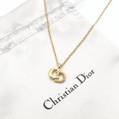 2637-1 保存箱付き極美品✨　Dior　ネックレス　CD ロゴ　希少　刻印 保存箱付き極美品✨ Dior ネックレス CD ロゴ 希少 刻印 43cm