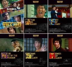 WBLC2023 ブルース・リー ポスター　全6種 WBLC2023 ワールド・ブルース・リー・クラシック2023 (@WBLC2023