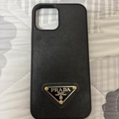 PRADA iPhone12miniレザーケース黒 PRADA プラダ サフィアーノ iPhone12mini レザーケース - メルカリ