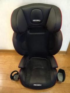 【極美品】RECARO J3 Jet Black ジュニアシート 良品】RECARO J3 Jet Black ジュニアシート シートベルト固定