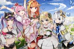 ホロライブ4期生横型B2タペストリー ホロライブ×アトレ秋葉原